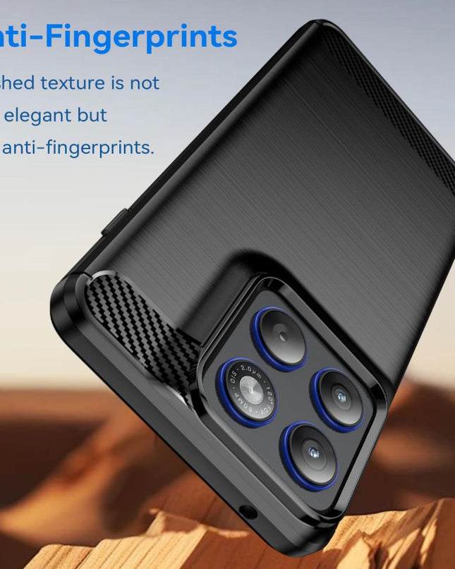 Maska za Motorola Edge 70 crna Defender Safeguard