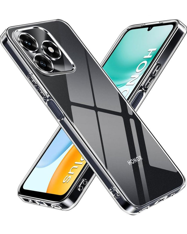 Maska za Honor X5c Plus transparent silikonska Ultra Thin