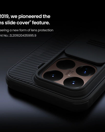 Maska za Xiaomi 15T Pro crna Nillkin CamShield Pro