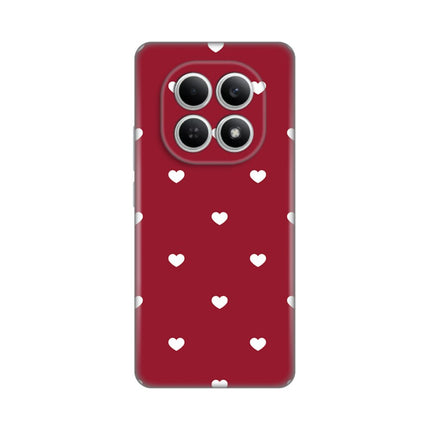 Maska za Xiaomi Redmi Note 15 4G/5G Burgundy Hearts Silikonska Print Skin