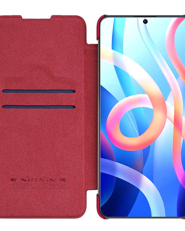 Torbica Nillkin Qin za Xiaomi Redmi Note 11T 5G/Poco M4 Pro 5G crvena