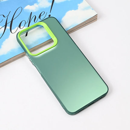 Maska za Honor X6c zelena Clear
