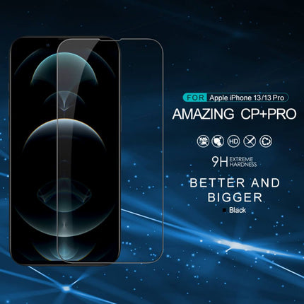 Zastitno staklo Tempered Glass Nillkin CP+ Pro za iPhone 13/13 Pro/14/16e/17e 6.1 crni