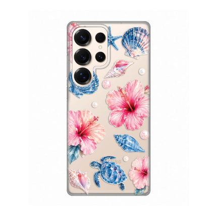 Maska za Samsung S938B Galaxy S25 Ultra Hibiscus Sea Silikonska Print Skin