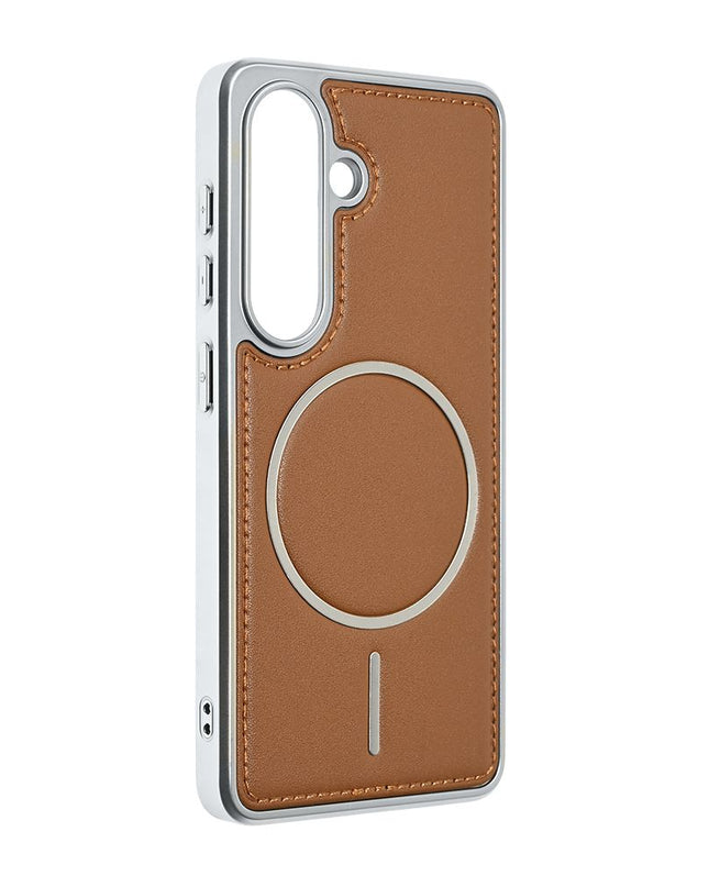 Maska za Samsung S941B Galaxy S26 braon Magsafe Urban Leather