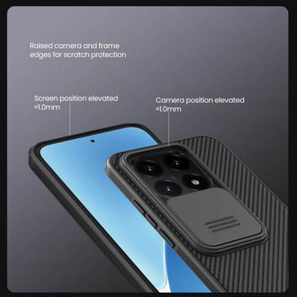 Maska za Xiaomi 15T crna Nillkin CamShield Pro