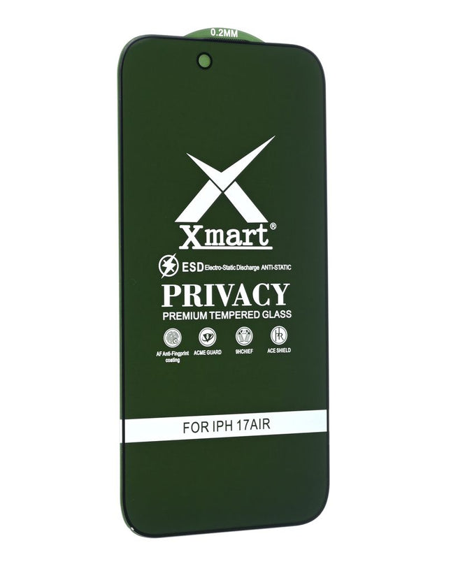 Zastitno staklo Tempered glass X mart 9D Privacy za iPhone 17 Air 6.6