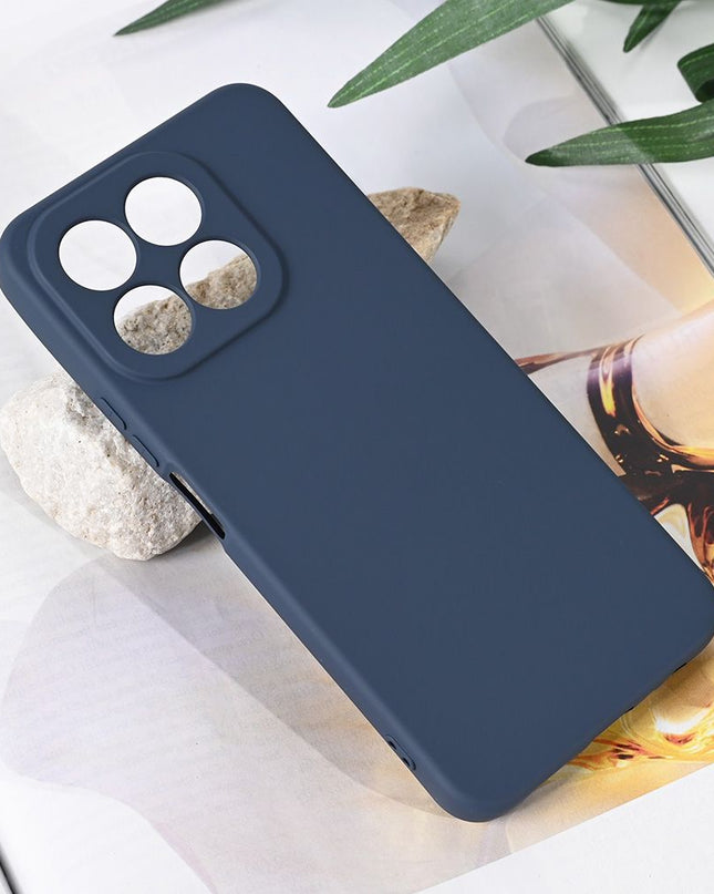 Maska za Honor X6c tamno plava Teracell Soft Velvet