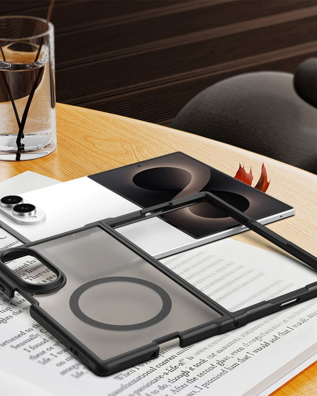 Maska za Samsung Galaxy Z Fold 8 Magsafe Fold tamno zelena