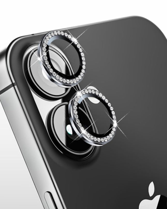 Zastita za kameru Diamond za iPhone 16 6.3 crna