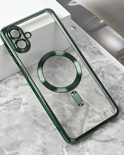 Maska za Samsung A075F Galaxy A07 zelena Magsafe Lux