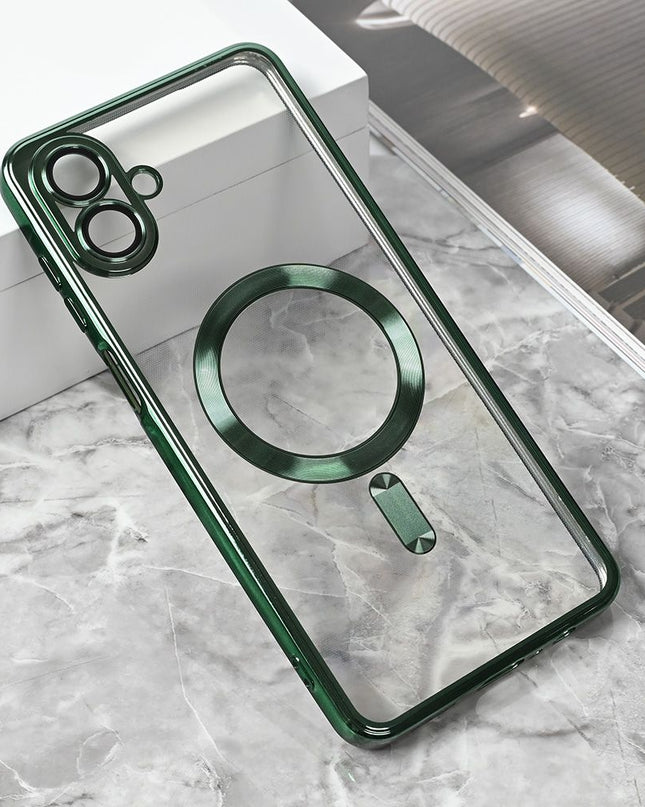 Maska za Samsung A075F Galaxy A07 zelena Magsafe Lux