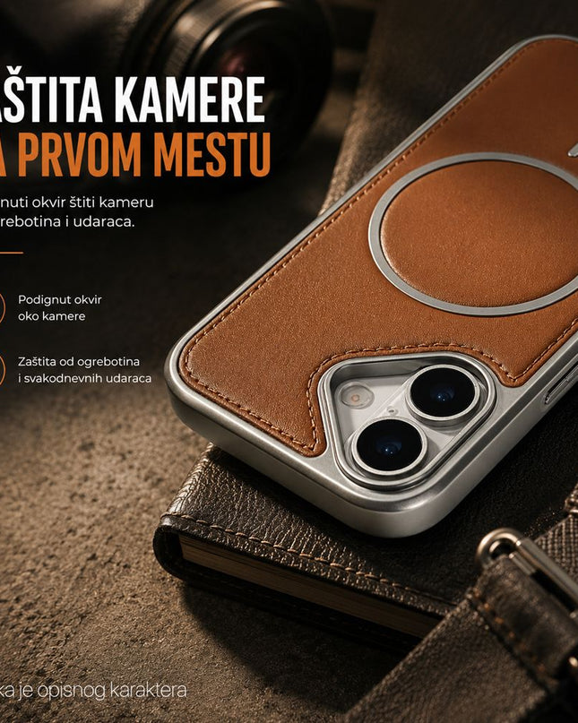 Maska za Samsung S948B Galaxy S26 Ultra braon Magsafe Urban Leather