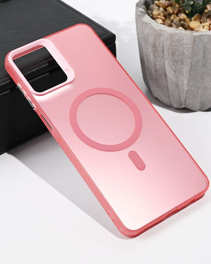 Maska za Samsung A075F Galaxy A07 roze Magsafe Clear