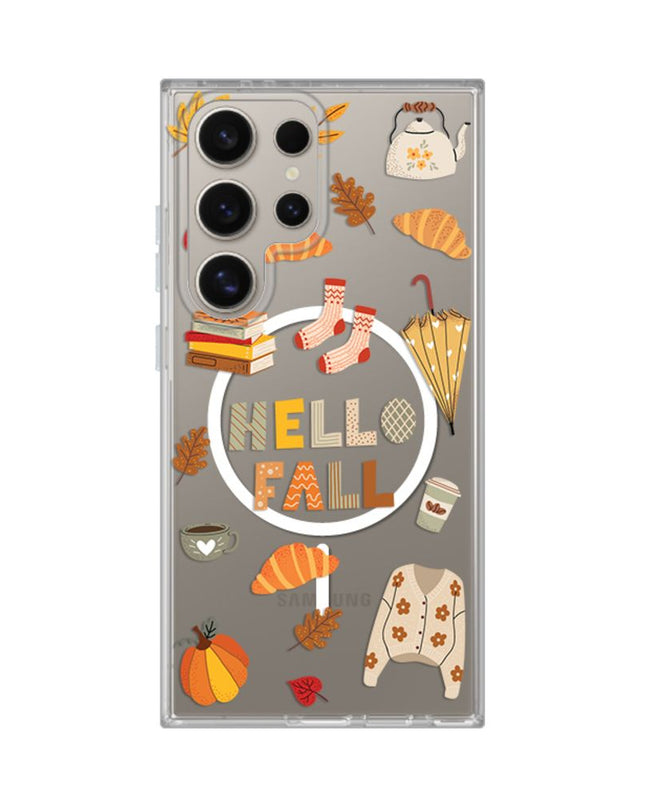 Maska za Samsung S918B Galaxy S23 Ultra Hello Fall Print Magsafe
