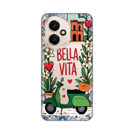 Maska za Honor 400 Bella Vita Silikonska Print Skin