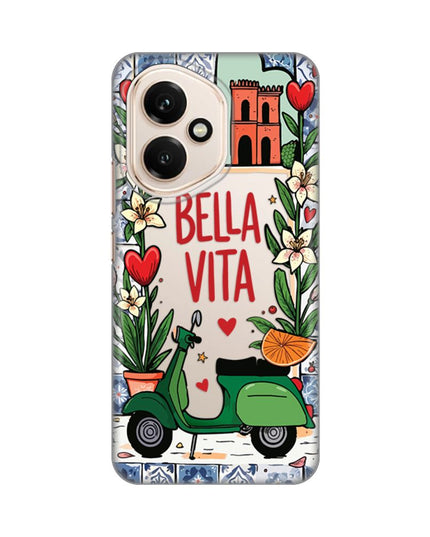 Maska za Honor 400 Bella Vita Silikonska Print Skin