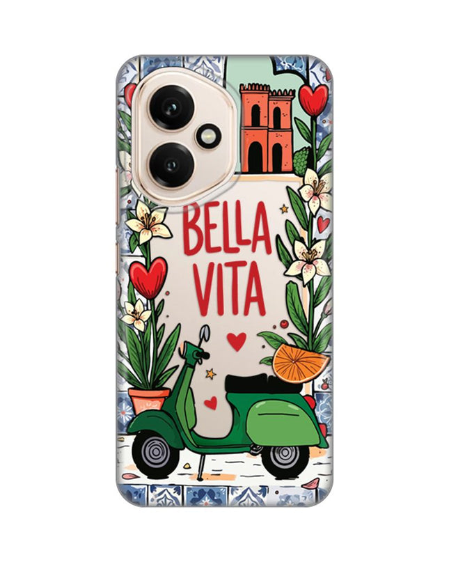 Maska za Honor 400 Bella Vita Silikonska Print Skin