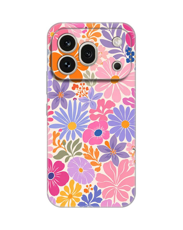 Maska za Honor 600 Pro Sunny Petals Silikonska Print