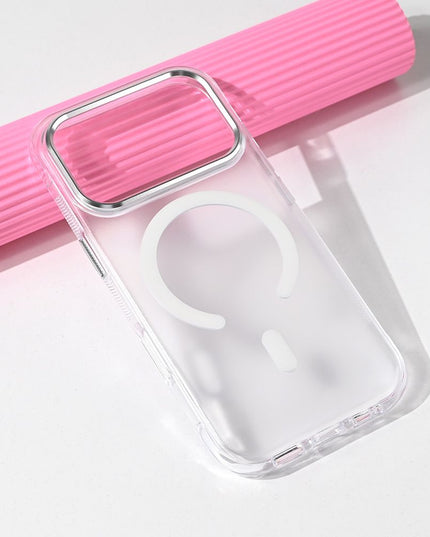 Maska za iPhone 17 Pro 6.3 bela Magsafe Glow