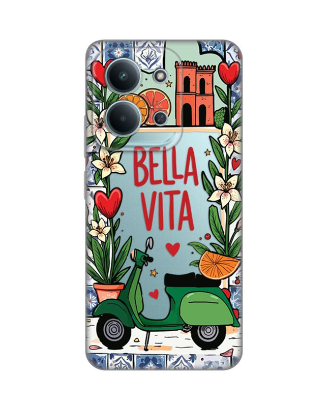 Maska za Xiaomi Redmi 15C 4G Bella Vita Silikonska Print Skin