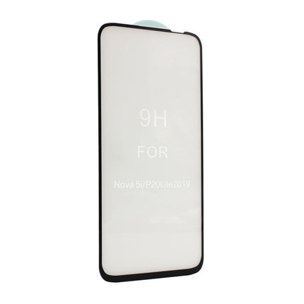 Zastitno Staklo Tempered glass 5D za Huawei P40 Lite/Nova 6 SE crni