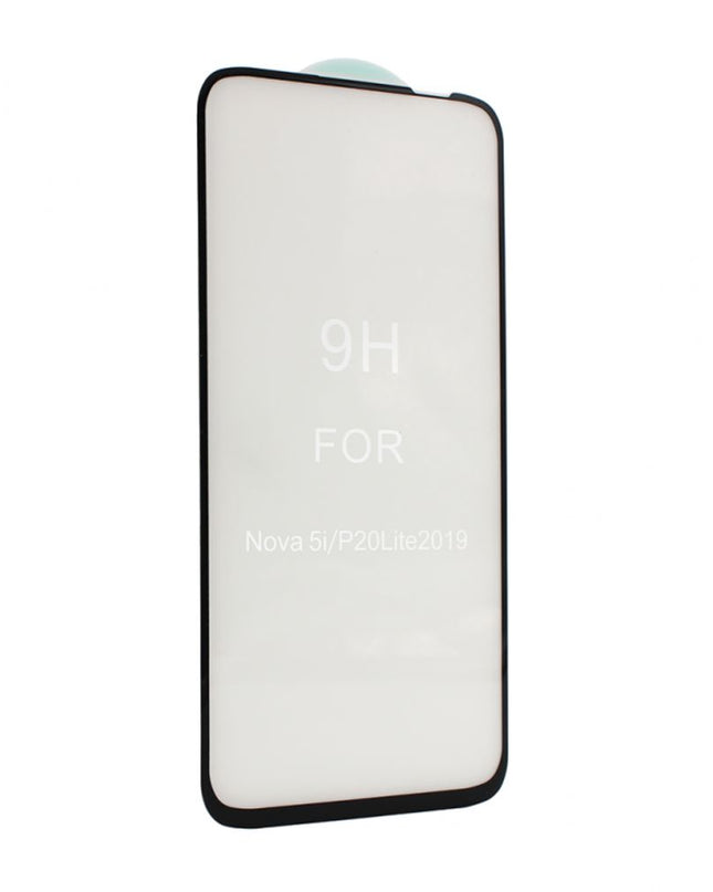 Zastitno Staklo Tempered glass 5D za Huawei P40 Lite/Nova 6 SE crni