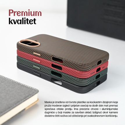 Maska za iPhone 13/14 6.1 braon Magsafe Urban Cube