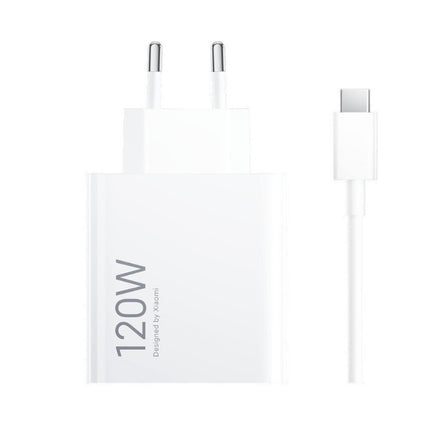 Kucni punjac Xiaomi HyperCharge 120W sa USB na Type C kablom beli EU