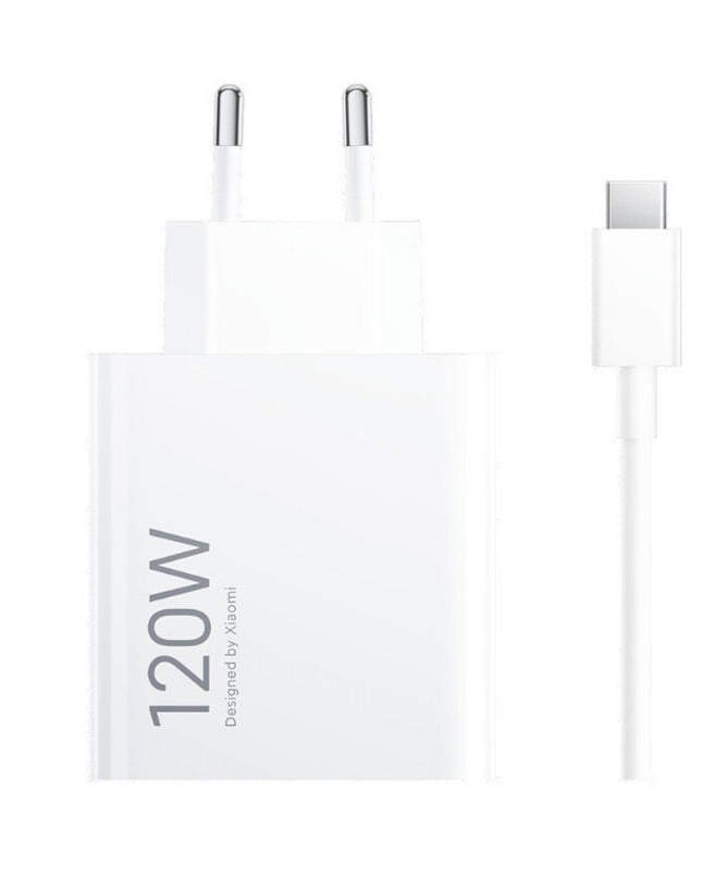 Kucni punjac Xiaomi HyperCharge 120W sa USB na Type C kablom beli EU