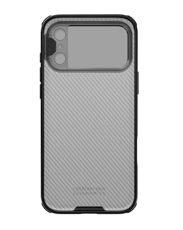 Maska za iPhone 17 Pro Max 6.9 crna (transparent kamera) Nillkin CamShield Prop