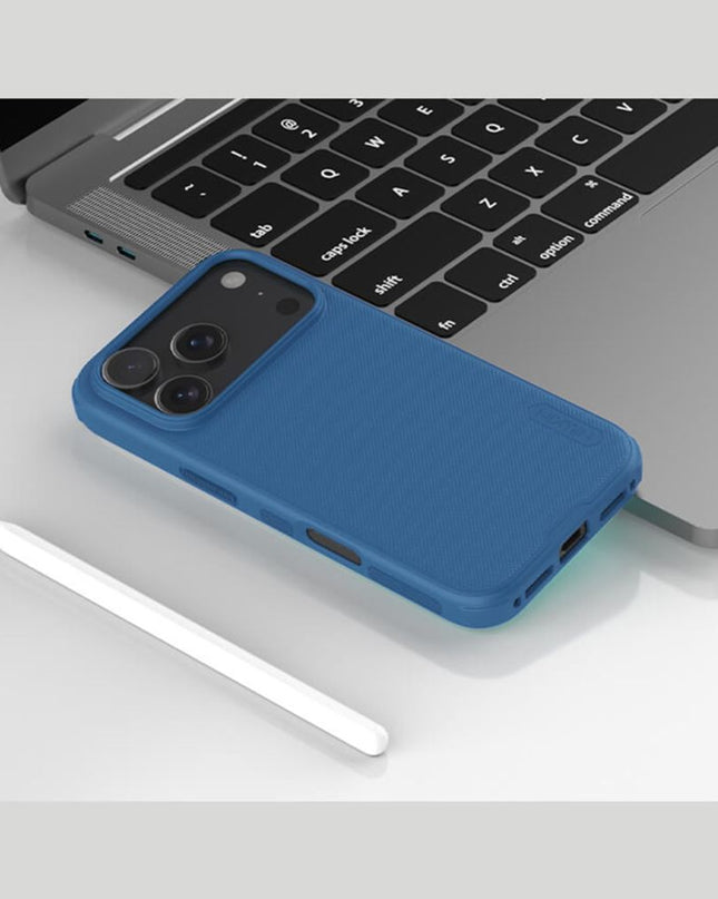 Maska za iPhone 17 Pro Max 6.9 plava Nillkin Scrub Pro