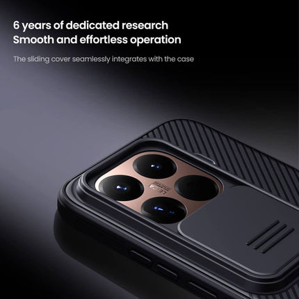 Maska za Xiaomi 15T Pro crna Nillkin CamShield Pro