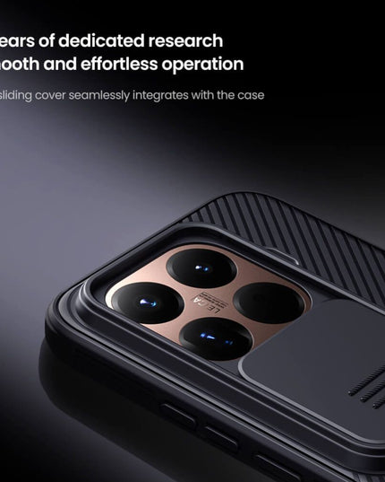 Maska za Xiaomi 15T Pro crna Nillkin CamShield Pro