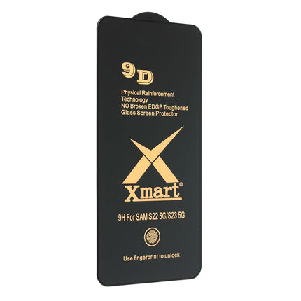 Zastitno staklo Tempered Glass X Mart 9D za Samsung S901B Galaxy S22 5G (fingerprint unlock)
