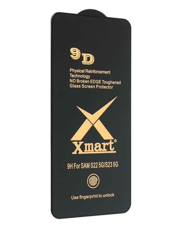 Zastitno staklo Tempered Glass X Mart 9D za Samsung S901B Galaxy S22 5G (fingerprint unlock)