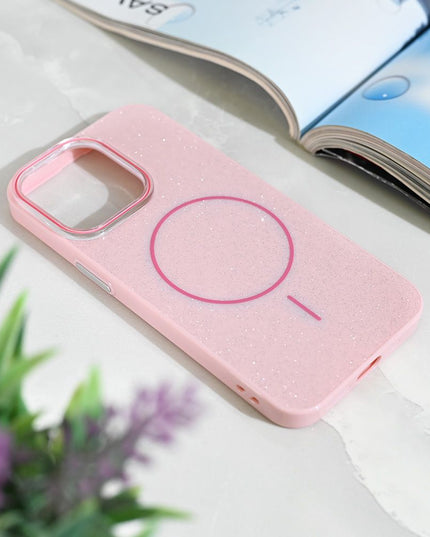 Maska Magsafe Sparkle Dust za iPhone 13 Pro 6.1 rose