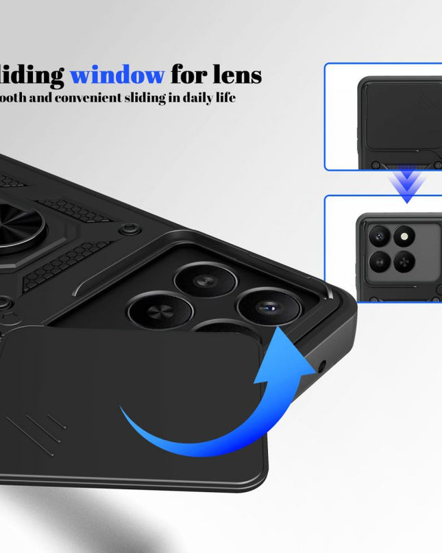 Maska za Honor X7d 4G/400 Smart 5G roze Hard Shield