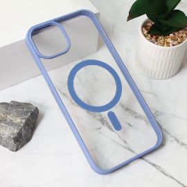 Torbica Magsafe Frame Color za iPhone 15 Plus 6.7 plava