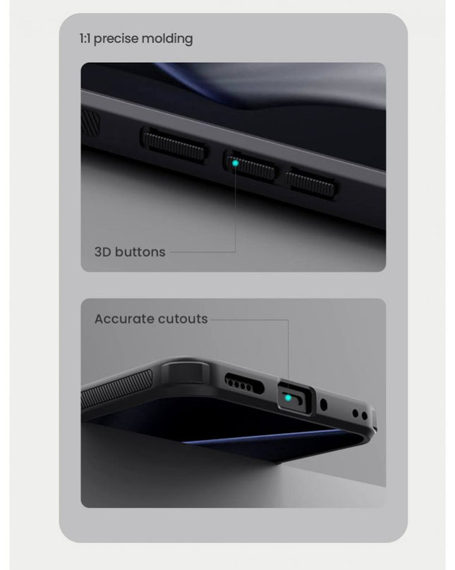 Maska za Xiaomi 15T crna Nillkin Scrub Pro