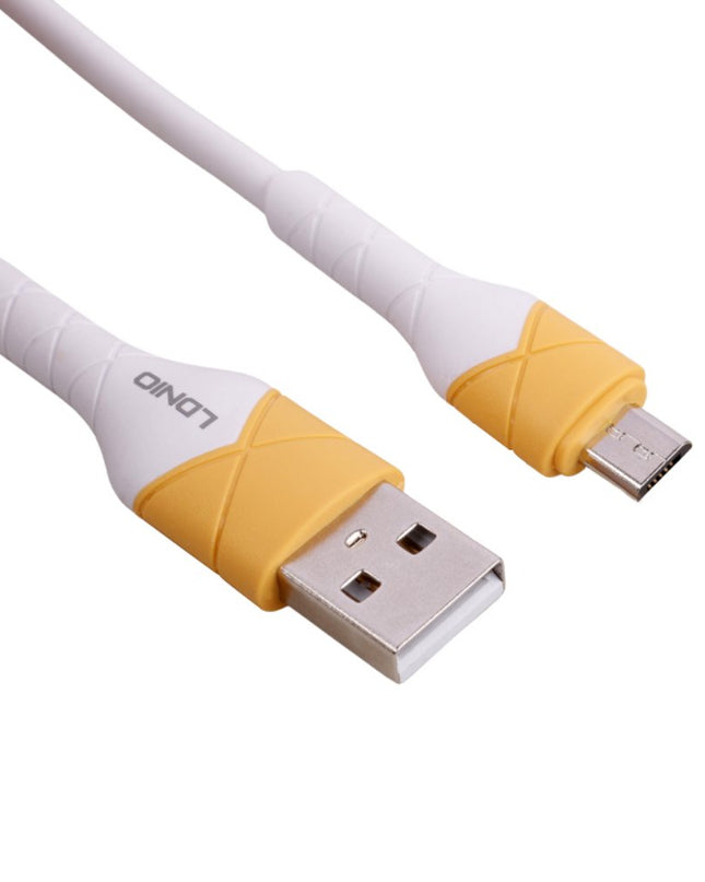 Data kabl Ldnio LS802 30W Fast micro USB beli 2m