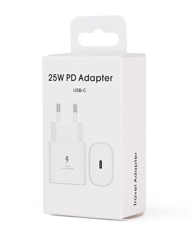 Kucni punjac PD Fast charger 25W za Samsung CE beli