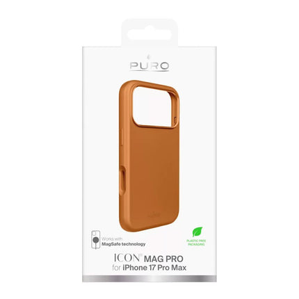 Maska za iPhone 17 Pro Max 6.9 narandzasta Puro ICON MAG PRO