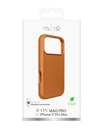 Maska za iPhone 17 Pro Max 6.9 narandzasta Puro ICON MAG PRO