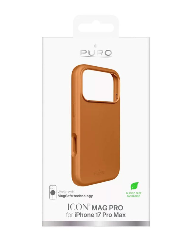 Maska za iPhone 17 Pro Max 6.9 narandzasta Puro ICON MAG PRO