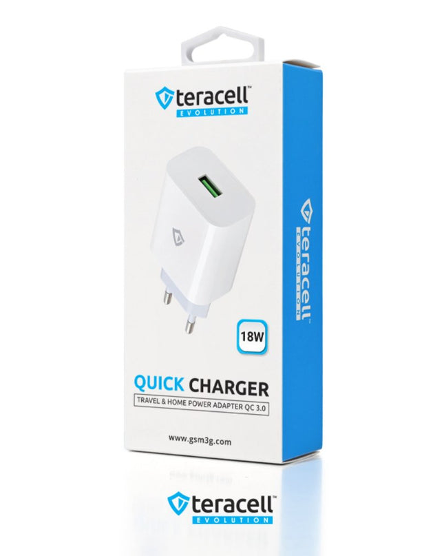 Kucni punjac Teracell Evolution TC-07 PD Fast charging 20W beli CE