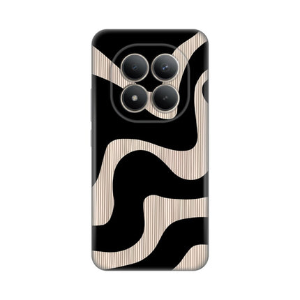 Maska za Xiaomi Redmi Note 15 Pro Plus 5G Black Flow Silikonska Print Skin
