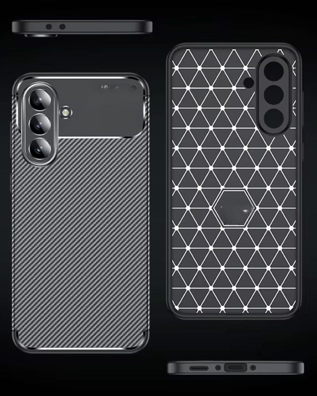 Maska za Samsung A376B Galaxy A37 5G crna Defender Carbon