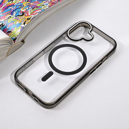 Maska za iPhone 17 6.3 crna Magsafe Color Pop