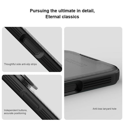 Maska za iPhone 17 Pro Max 6.9 crna (transparent kamera) Nillkin CamShield Prop